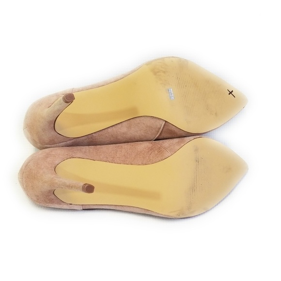 STEVE MADDEN Pallass Blush Suede Pumps Size 10 - Picture 8 of 8